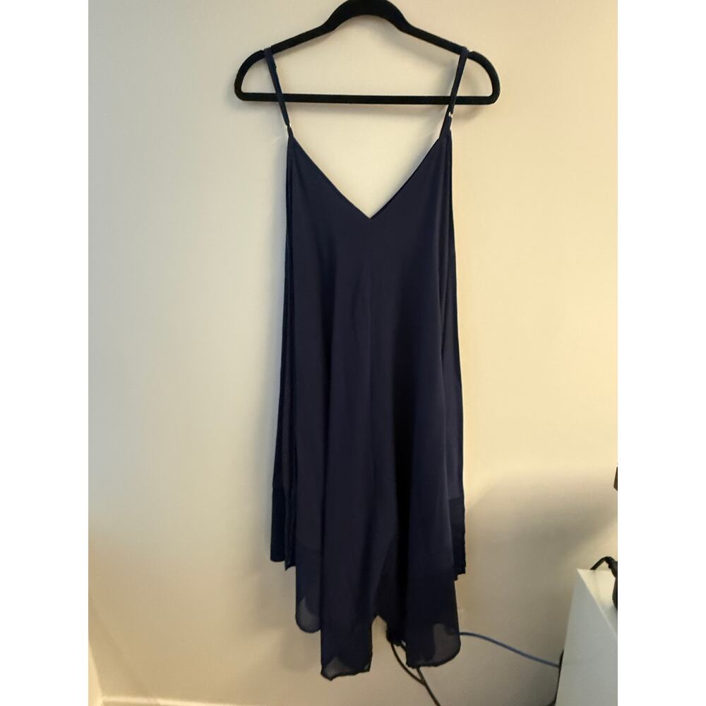 Tommy Bahama Deep Navy Slip Midi Dress